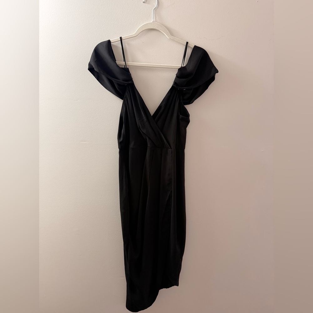 Hello Molly Black Sunset Views Midi Dress